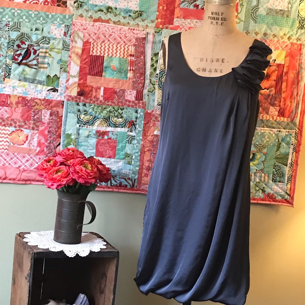 H&M Sheath Dress in a Smokey Gray